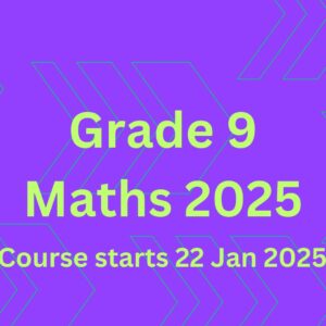 Grade 9 - Maths 2025 Subscription