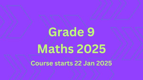 Grade 9 - Maths 2025 Subscription